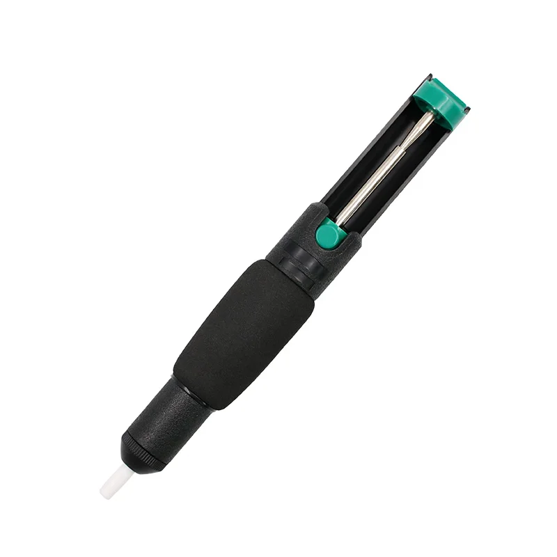 Aluminum Metal Desoldering Pump Suction Tin Gun Soldering Sucker Pen Removal Vacuum Soldering Iron Desolder Hand Welding Tools welding torch holder Welding & Soldering Supplies