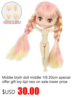 Фабрика blyth Middie кукла 1/8 bjd 20 см Специальное предложение Подарочная игрушка на продажу по низкой цене