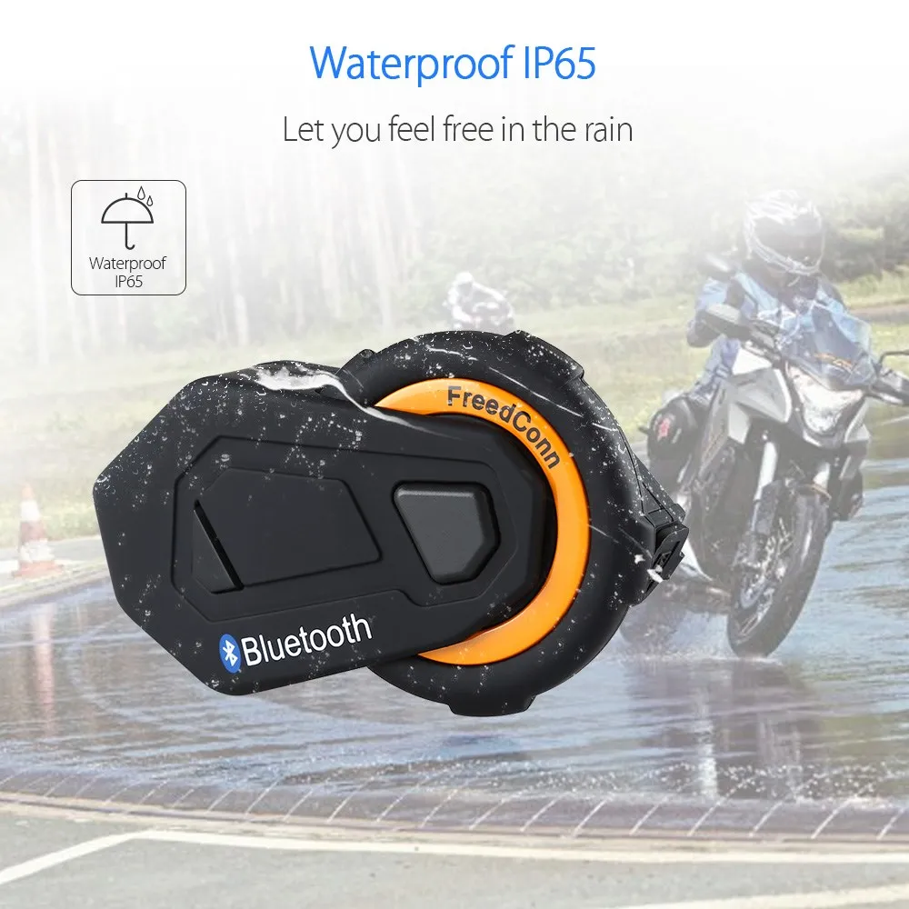 2 шт домофон FreedConn T-MAX intercomunicadores de casco moto шлем bluetooth гарнитура intercomunicador moto rcycle 1500 м