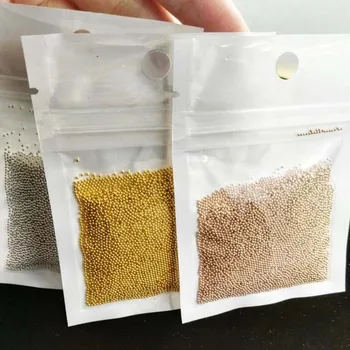 

50g/bag Nail Beads 3D Gold/Silver Mini Beads Tiny Tips Metal Caviars Beads Ball Nail Art Alloy Gems Nail Art Rhinestones ZD22