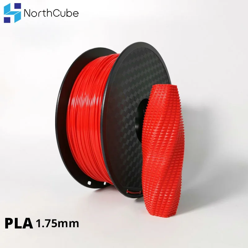 

3d printer filament pla 1.75mm 1KG 3D printing material 3d plastic filament Colorful For 3D Printer Red