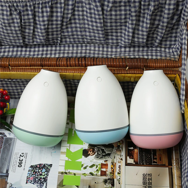 

USB Mist 200ML Portable Electronic Air Humidifier Mute Design Diffuser with Warm Colorful Light for Home Office Air Purifier 36