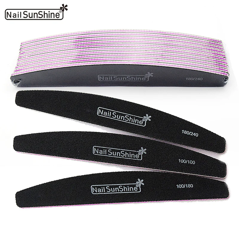 

10pcs/lot 100/180/240 Nail Art Files Sanding Buffer Block Pedicure Manicure Lime a Ongle Professionel Maquiagem Accessoires Tool