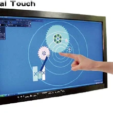 Низкая цена 40 дюймов ИК мульти сенсорный экран рамка/действительно 10 точек инфракрасная Сенсорная панель 16:9 Fromat для Светодиодный ТВ, Интерактивный Стол