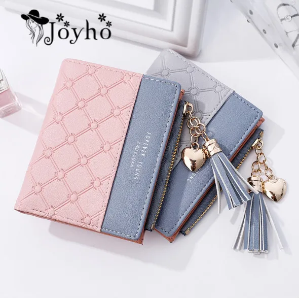 

2019 New Women's Cute Fashion Purse Leather Long Zip Wallet Coin Card Holder Soft Leather Phone Card Female Clutch