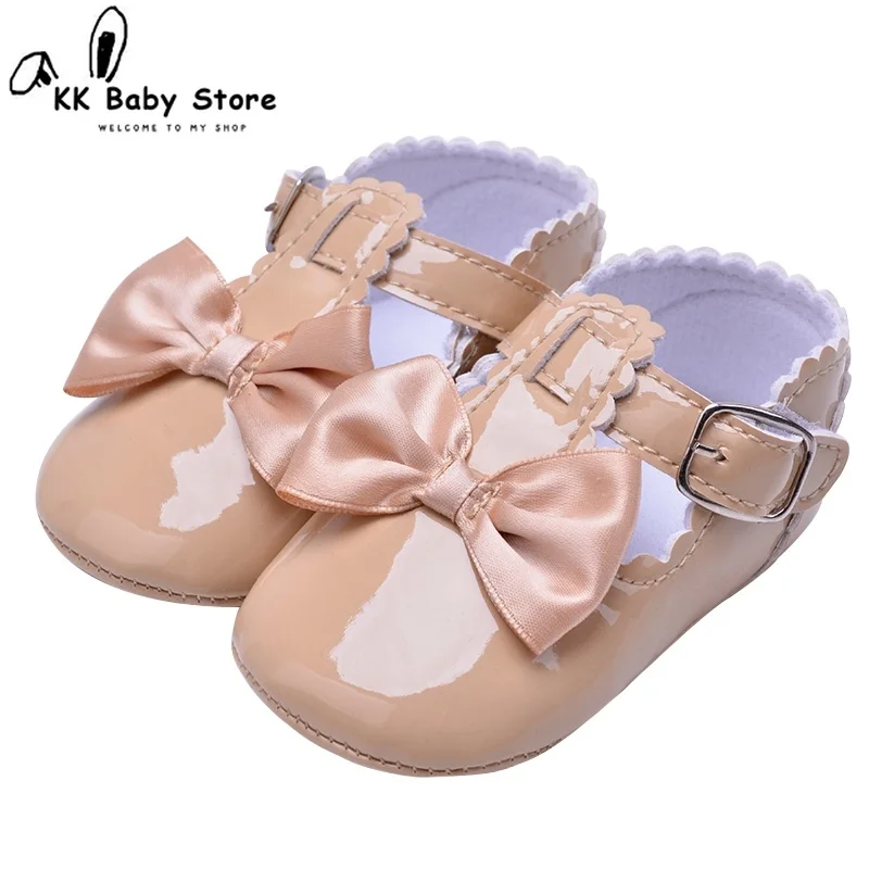 Flower Spring / Autumn Infant Baby Shoes Moccasins Newborn Girls Booties for Newborn 3 Color Available 0-18 Months