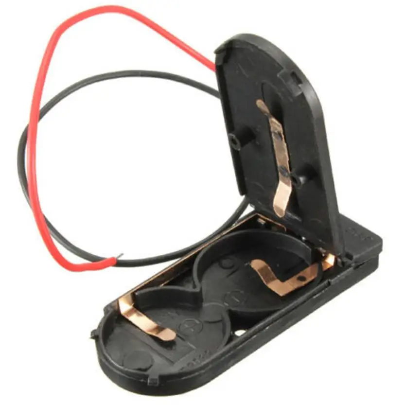 

HL 2017 5PCS CR2032 Button Coin Cell Battery Socket Holder Case Cover With ON/OFF Switch Drop Shipping Mar 16