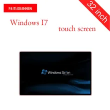 32 дюйма ЖК-дисплей рекламы киоск с сенсорным экраном монитора