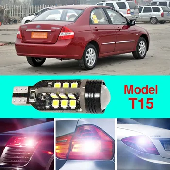 

Error Free T15 Socket 360 Degrees Projector Lens LED Backup Reverse light R5 Chips Replacement Bulb For Kia Cerato