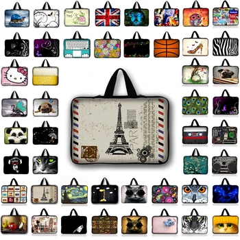 

Neoprene Laptop Sleeve 15.6 Computer Messenger Bag 10 11.6 13.3 14 15.4 17.3 inch Laptop Bag Handle PC Protective Case