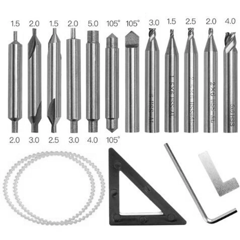 

Drilling Vertical Key Set Locksmith Tools Set Cutter Blade Vertical Key Machine Drill Bit Cutter for 368A Key Cutting Machine