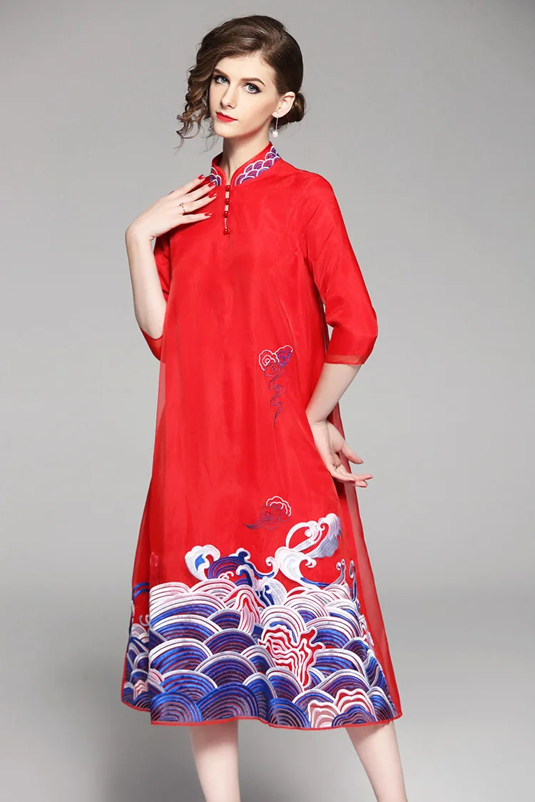retro qipao