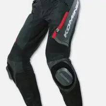 KOMINE pk-717 кожаные брюки Титан сплав спортивные брюки для девочек мотоциклетные штаны для летняя одежда для девочек брюки для верховой езды для девочек 67