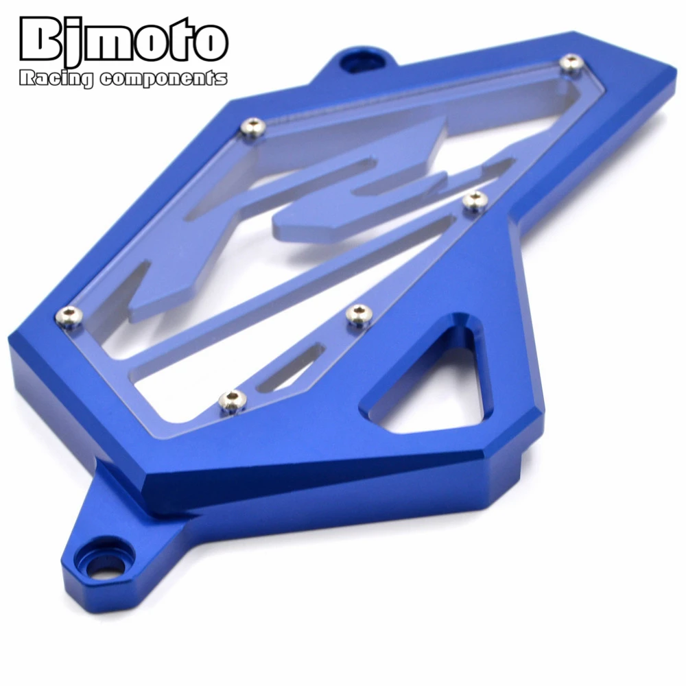 BJMOTO Front Sprocket Chain Guard Cover Left Side Engine Protector For