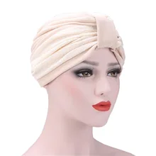 Мусульманские женские шапки арабский тюрбан Индия Skullies Beanies Исламская Амира головной платок шапки головные уборы