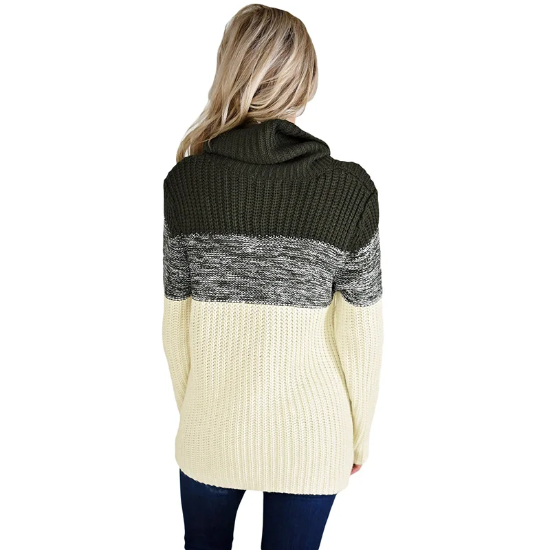 Black-Cowl-Neck-Color-Blocked-Sweater-LC27944-2-2 