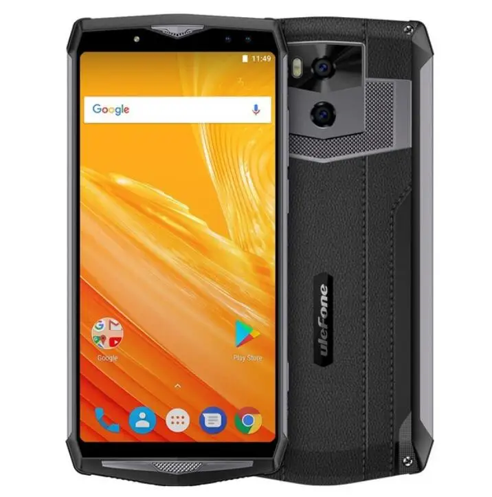 Ulefone power 5 6 ГБ 64 13000 мА/ч Беспроводная зарядка Восьмиядерный процессор MT6763 0 дюйма FHD