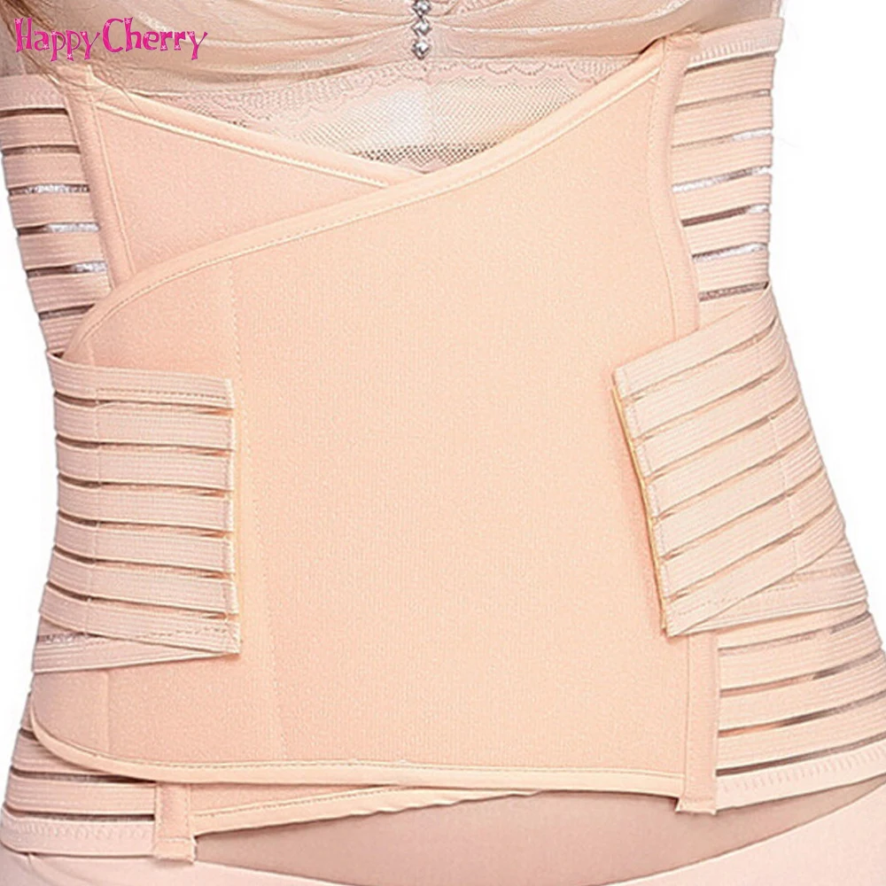Happy Cherry Binder Belly Waist Slimming Shaper Postpartum Postnatal