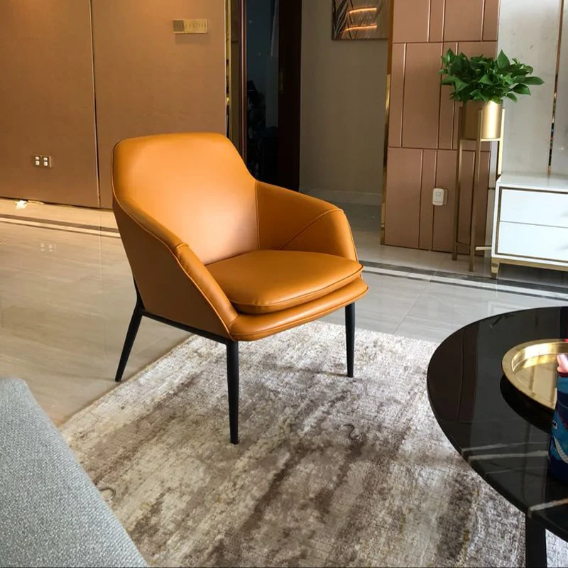 Стул для гостиной Louis Fashion скандинавский Одноместный дизайнерский диван кафе