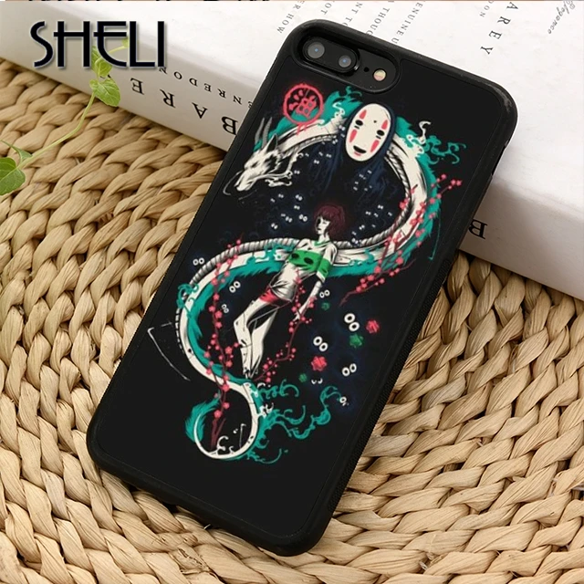 SHELI Noface чехол для телефона аниме iPhone 5 6s 7 8 plus X XR XS max 11 Pro Samsung GalaxyS7edge S9 S10 |