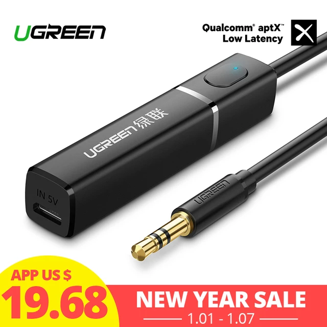 Best Price Ugreen Bluetooth Transmitter 4.2 for TV Headphones PC APTX 3.5mm Aux Bluetooth Adapter Optical Audio Music Bluetooth Transmitter Best Price Ugreen Bluetooth Transmitter 4.2 for TV Headphones PC APTX 3.5mm Aux Bluetooth Adapter Optical Audio Music Bluetooth Transmitter