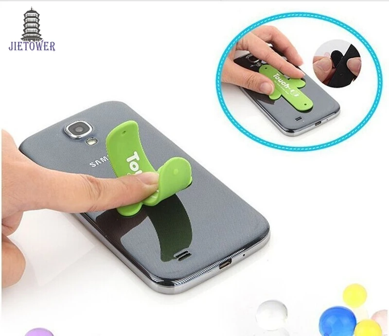 300 шт./лот touch C Touch U One силиконовые кольца с подставкой и держателем для карт