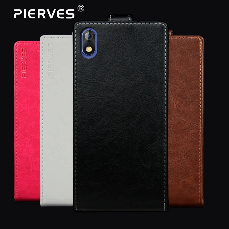 Чехол-книжка Pierves из искусственной кожи для Dexp G255 B260 G355 GL355 Z250 Z455 A150 B450 LB150 BL250 BS550 BS650