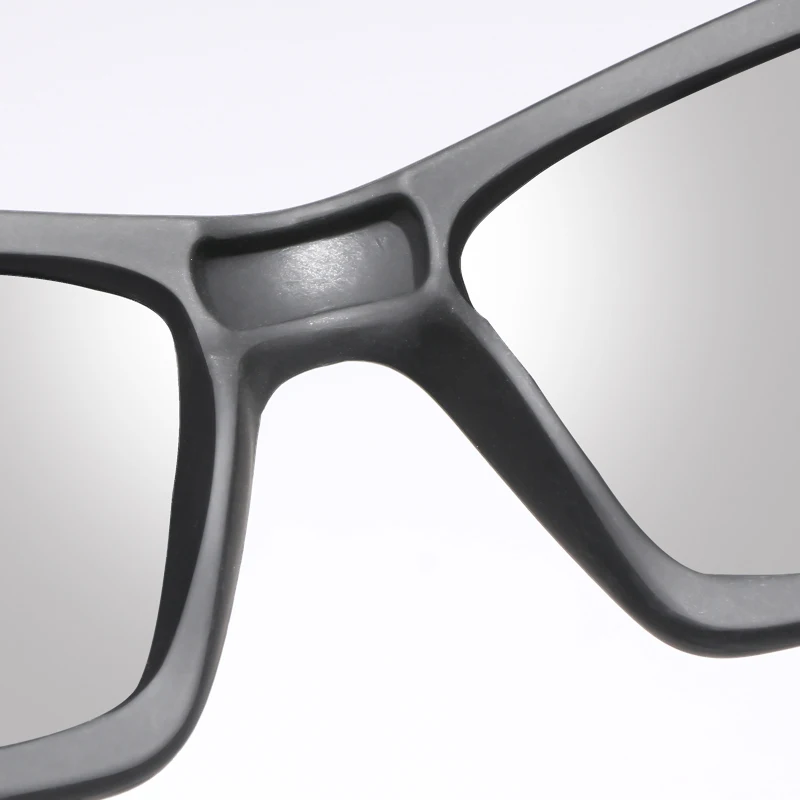 2018 marca fotocromáticos Gafas de sol polarizadas hombres Ciclismo camaleón decoloración Gafas de sol bicicleta Plaza conducción Gafas de Ciclismo