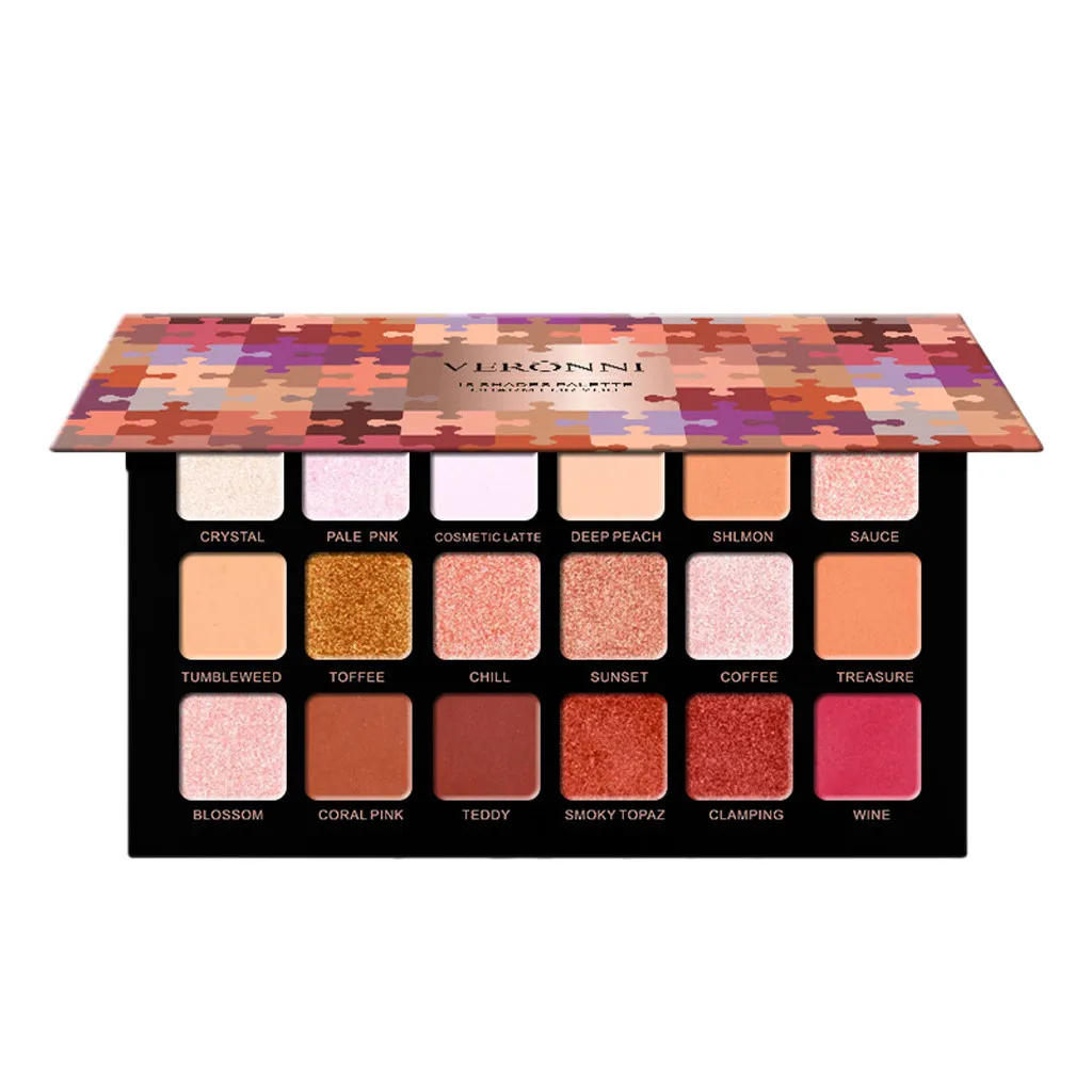 

Eye Makeup Nudes Palette Matte Eyeshadow glitter powder Eye Shadows Earth brush set stamps pigment 5.14