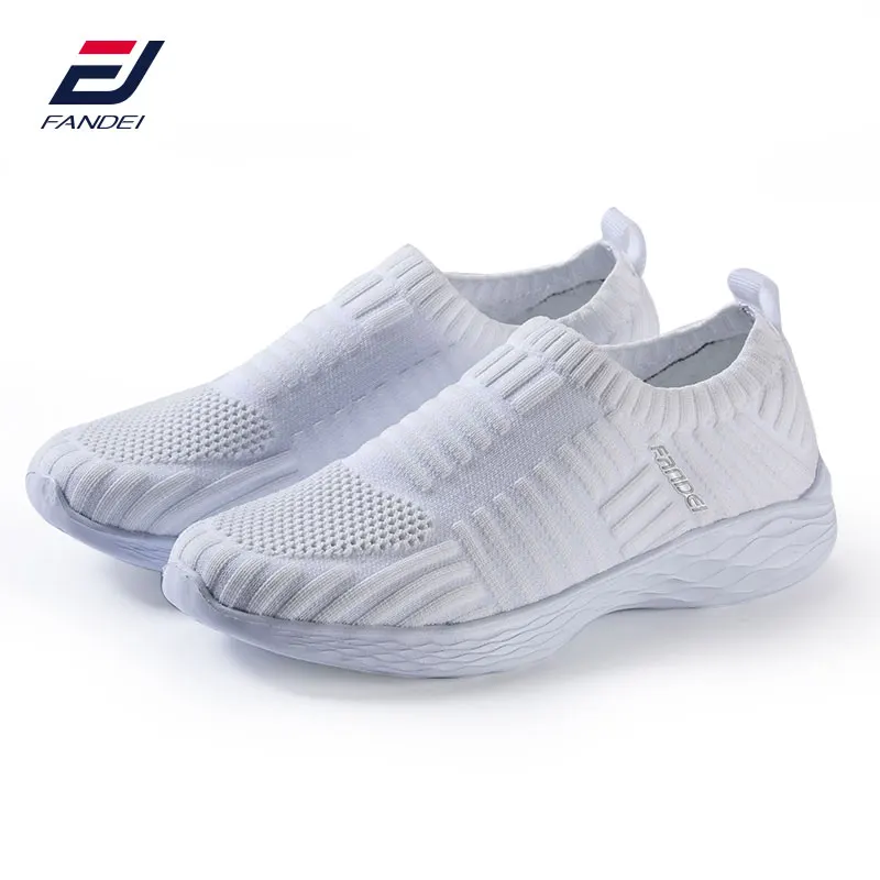 FANDEI 2018 Women Walking Shoes Women Breathable Mesh Sneakers Woman Comfortable Sport Shoes Sapatilhas Mulher Zapatos De Mujer