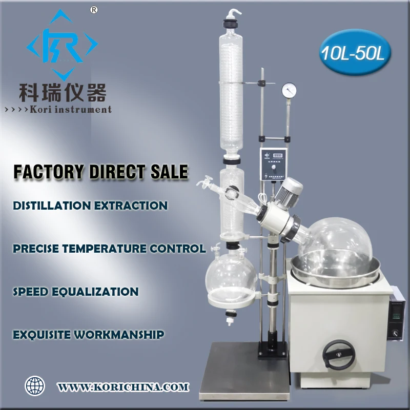 30l PTFE sealing Reflux distiller with Vertical Coil Condenser Lab