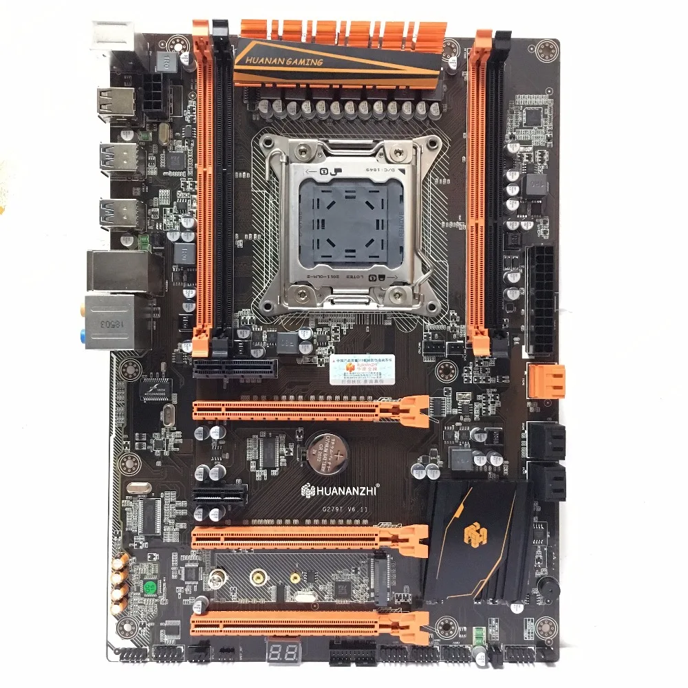HUANANZHI ديلوكس X79 LGA 2011 DDR3 PC اللوحات اللوحات الأم الكمبيوتر مناسبة لخادم RAM ذاكرة وصول عشوائي مكتبية M.2 SSD
