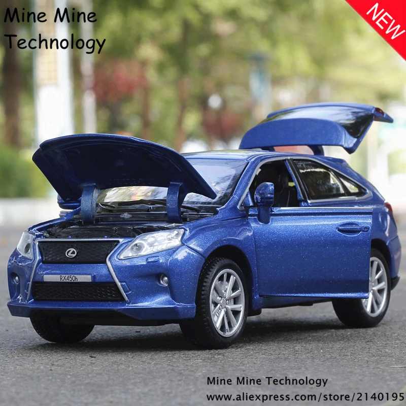 Double Horses 1 32 free shipping Lexus rx450 Alloy Diecast Car Model Pull Back font b