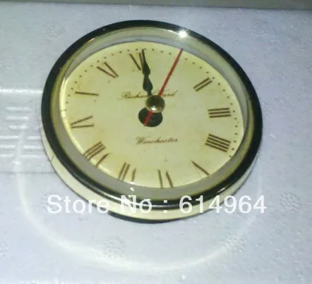 2013 Стиль вставки часы головной убор clcok часы 65 мм(05B) части часов Roma номер 5 шт./партия