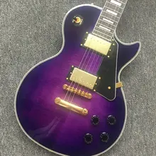 

Hot selling lp guitar Custom shop purple color custom electric guitar Free shipping lp guitar in stock