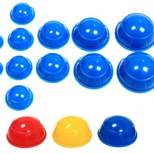 12 шт./компл. Мини Здоровый медицинская банка силиконовые банки для вакуумного массажа в традиционном китайском стиле медицинские банки чашки