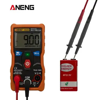 

Aneng V02A Data Multimeter Ncv Digital Lcd Ac/Dc Voltmeter Auto Range Diode Resistence Frequency Capacitance Tester