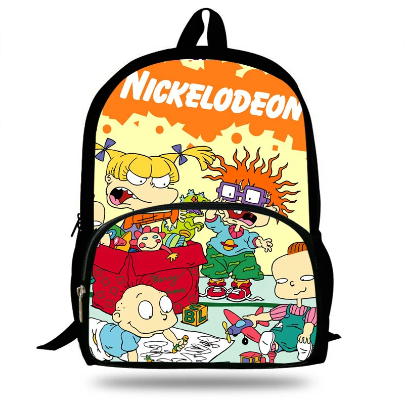 

Rugrats Cartoon Printing Backpacks Children School Bags for Teenagers Girls Bookbag School Shoulder Rucksack