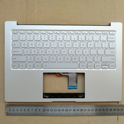 Верхний чехол для ноутбука, задняя крышка с ЖК-дисплеем+ верхний чехол+ нижний чехол+ клавиатура, Упор для рук для xiaomi AIR 13,3" - Цвет: upper case