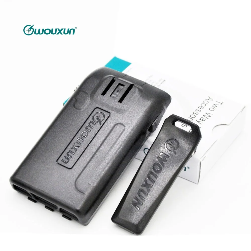 

Battery Shell Case&Belt Clip for Wouxun Walkie Talkie KG-UVD1P KG-UV6D KG-UV5D KG-UV3D KG-669 KG-703 KG-810 Series Battery ase