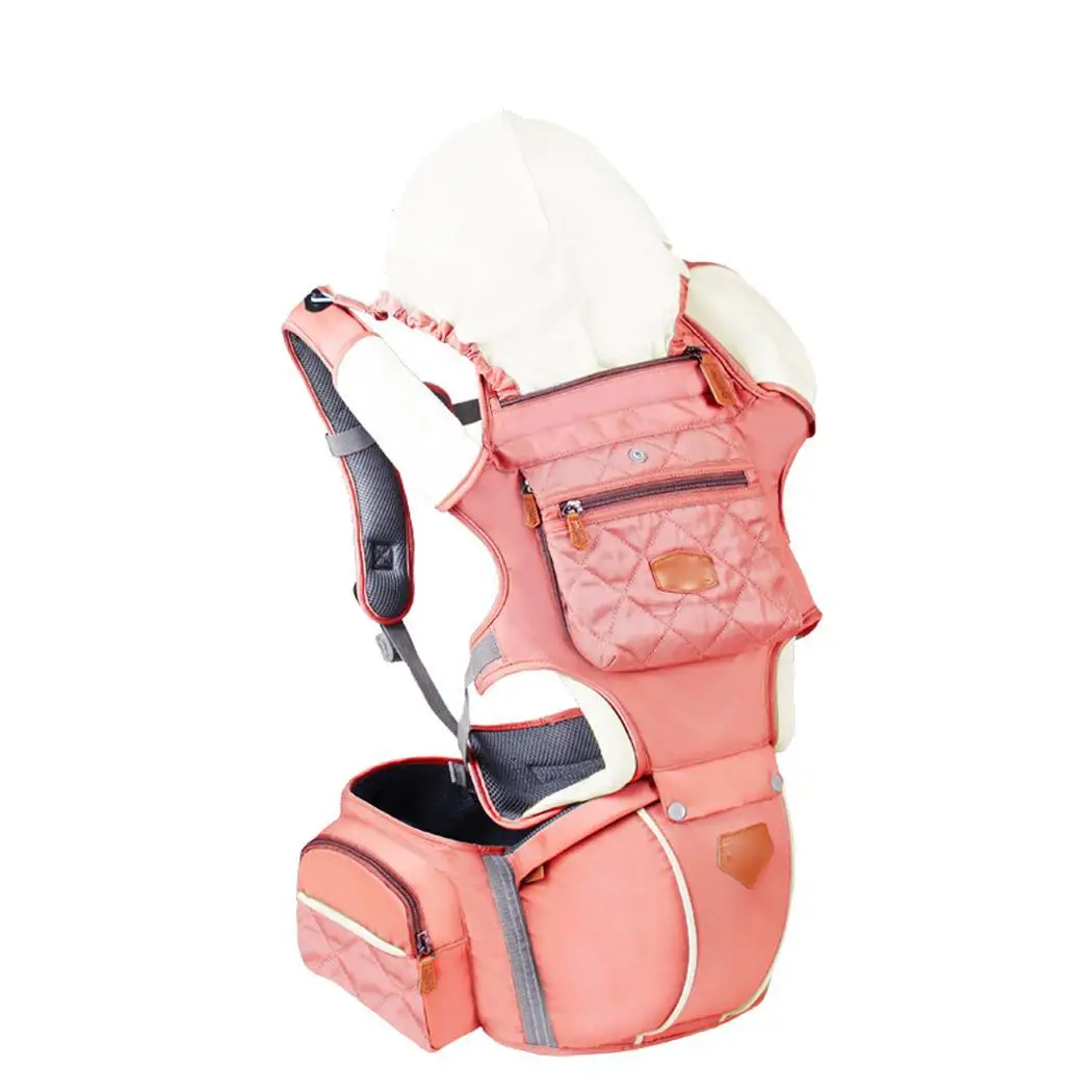 

3 in1 Multi-Function Baby Waist Stool 20kg Breathable Hidden Windproof Hat 3-36 Months Waist Stool