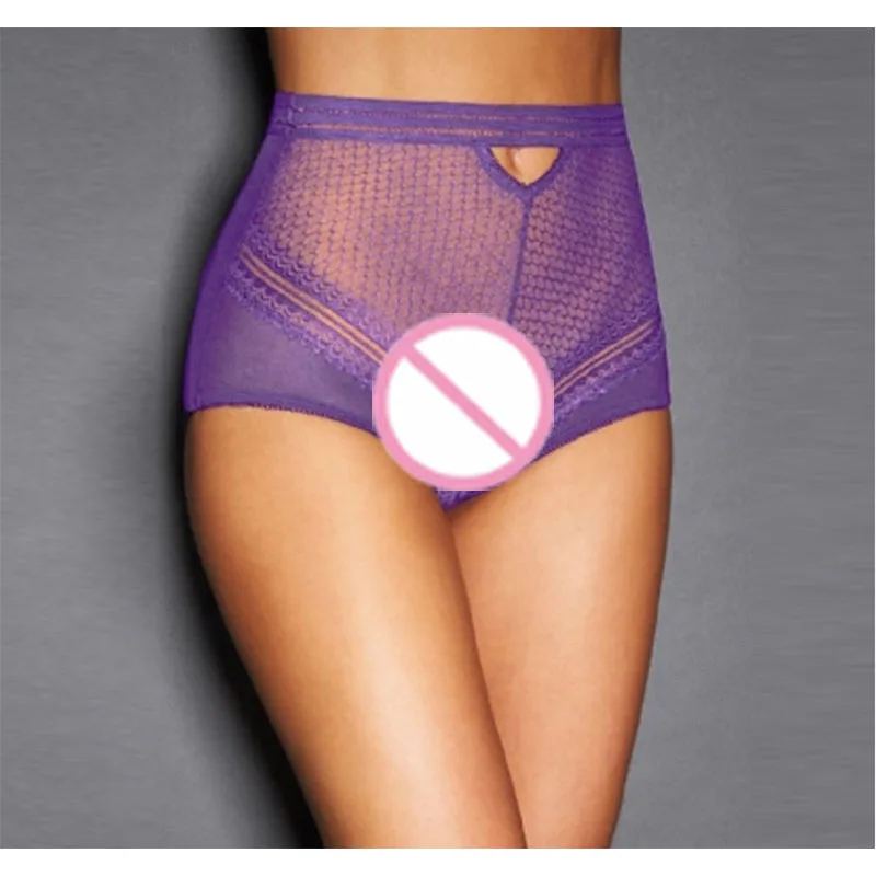 

ohyeah Sexy Chastity Lace Erotic Panties High Waist Transparent Fashion Cozy Lingerie Plus Size Ropa Interior Lingerie P5154