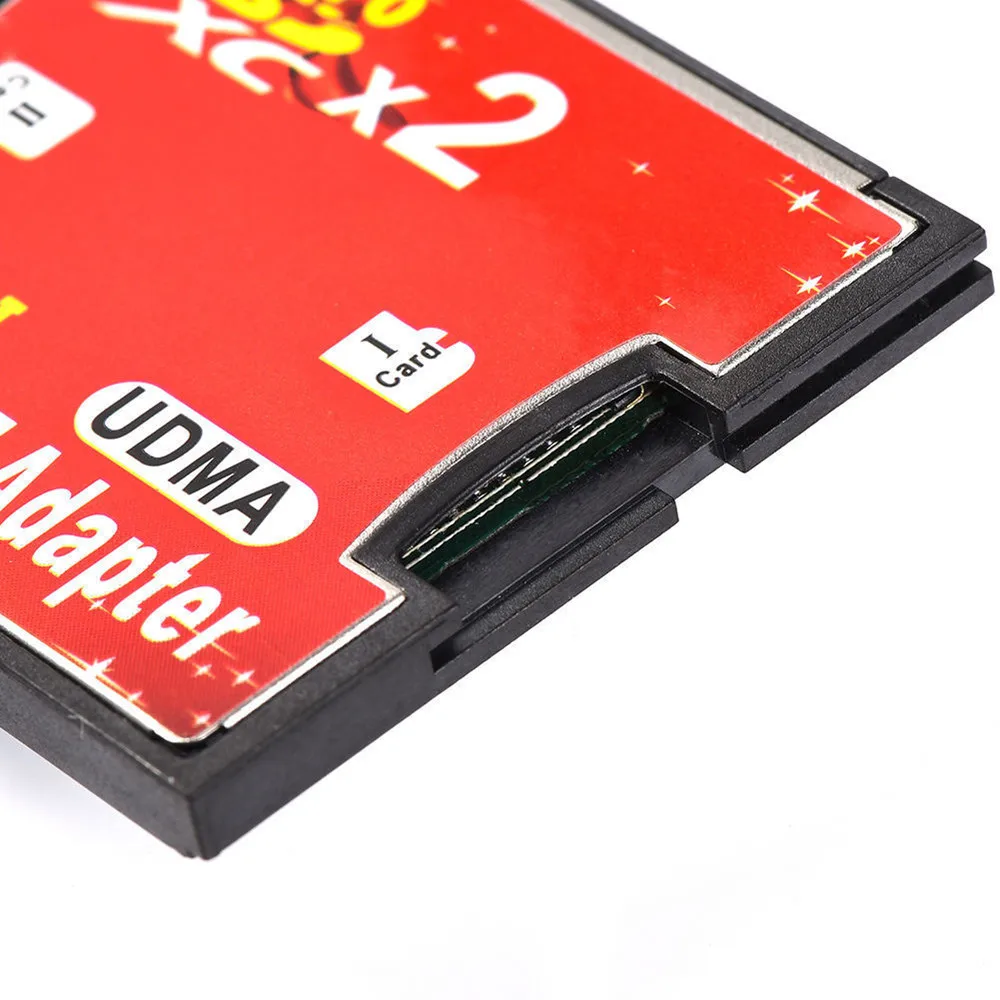 Устройство для чтения карт памяти Zeadow с двумя портами TF Micro SD SDHC на Extreme Type I Compact Flash