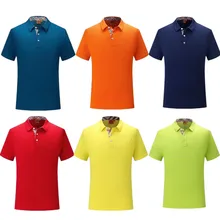 18 19 Спортивные рубашки-поло человек/женщина универсальный, с короткими рукавами летние дышащие сорочка поло 1878