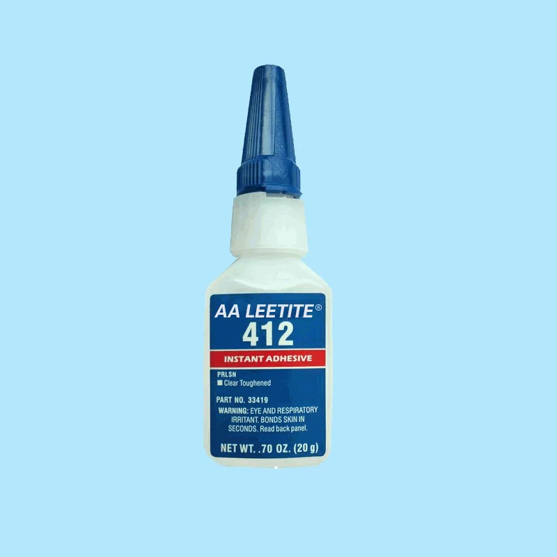 Клей Loctte 409 Отличная прочность и хорошая тиксотропия наполнения зазор применим к металлической пластиковой резине 1 шт. х 20 г