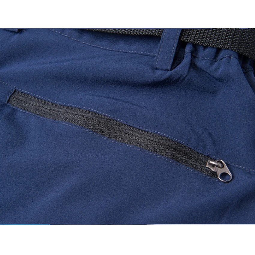 JACKSANQI de verano de los hombres Pantalones Hombre Pantalones de secado rápido elástico al aire libre Ultra-delgada Pantalones de deporte hombres senderismo Camping Trekking pantalones RA008