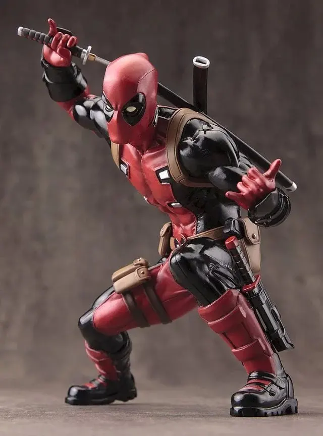 

Deadpool Action Figure Deadpool Wade Wilson PVC Figure Toy Kotobukiya Superhero