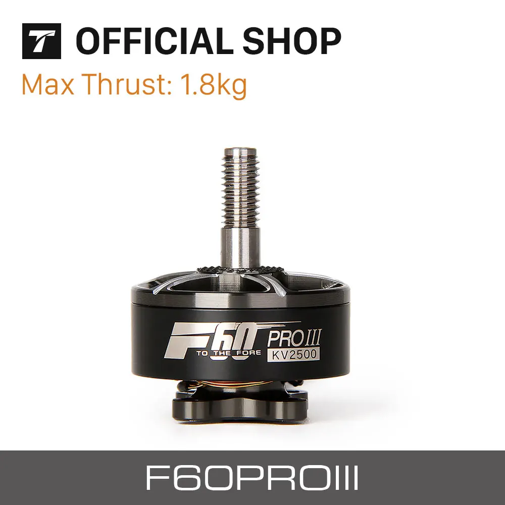 T-motor F60 PRO III KV1750 KV2500 2700KV V3 серый бесщеточный двигатель для гоночного fpv дрона