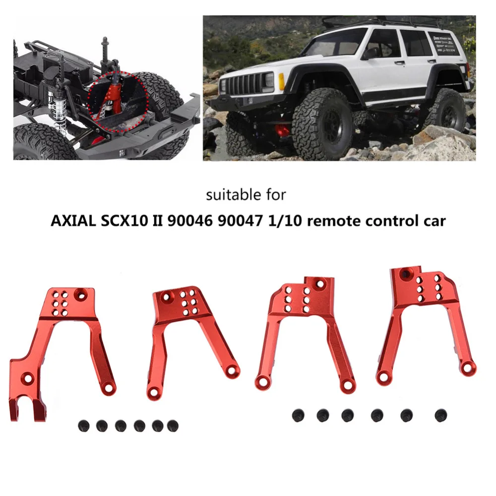 2 шт./компл. Алюминиевые кольца для башенного крепления AXIAL SCX10 II 90046 90047 1:10