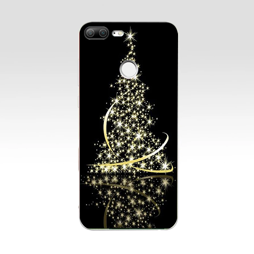 38SD подарок на Рождество, праздник, дерево, год, Мягкий Силиконовый ТПУ чехол для телефона huawei Honor 8 9 Lite 8X p 9 lite - Цвет: 4